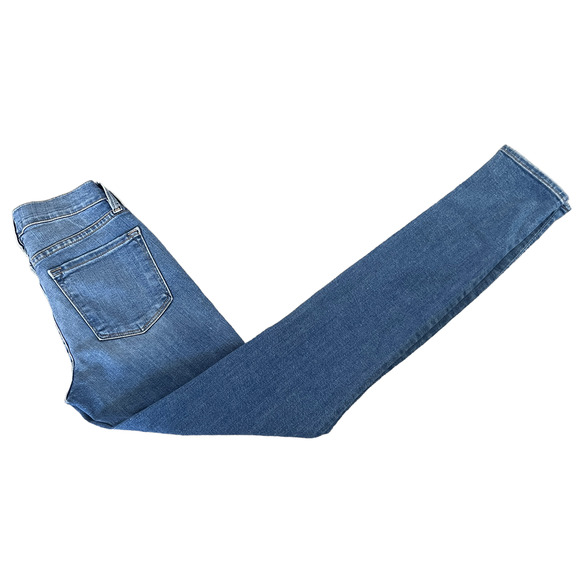 Frame Denim Le Skinny de Jeanne Jeans Distressed Size 24 - Picture 5 of 10